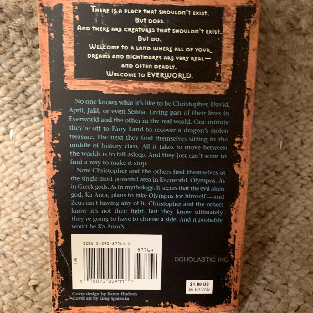 Book Series (Paperback): EverWorld Series by K.A. Applegate - Picture 6 of 13